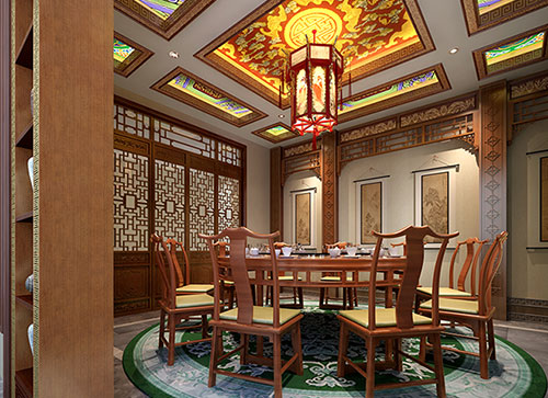北辰中式古典风格家居装修设计效果图