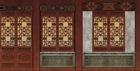 北辰隔扇槛窗的基本构造和饰件